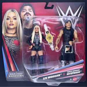 Mattel WWE Main Event Showdown 25 Liv Morgan Dominik Mysterio 2026 Dirty Dom